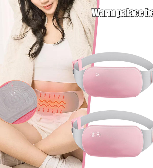 Electric Heated Hot Compress Belt Massager