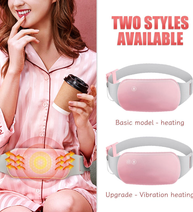 Electric Heated Hot Compress Belt Massager